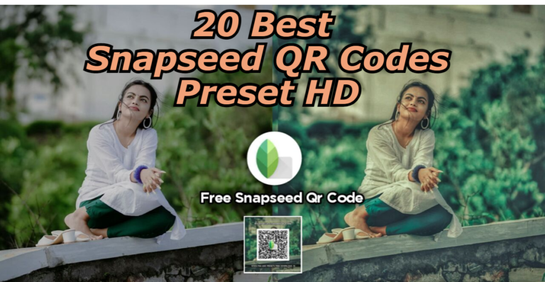 snapseed qr codes preset